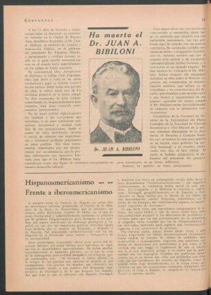 Ha muerto el Dr. Juan A. Bibiloni