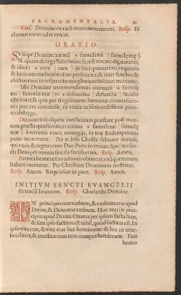Initium Sancti Evangelii secundum Ioannem.