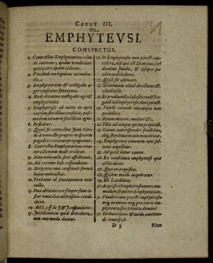 Caput III. De Emphyteusi.