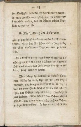 II. Die Rettung der Erfrornen