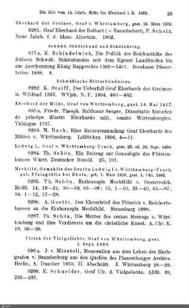 Eberhard der Milde, Graf von Württemberg