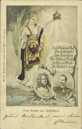 Vom Kurhut zum Kaiserthron.