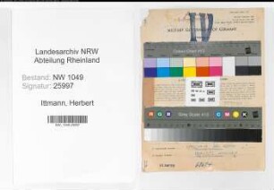 Entnazifizierung Herbert Ittmann , geb. 16.05.1902 (Betriebspruefer)