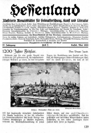 Heft 5, Mai 1925