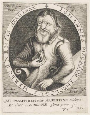 Bildnis des Iohannes Piscator