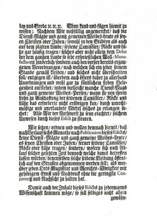 Kleiderrelikt : Kleiderrelikt Friedrich Wilhelm I. von Preußen aus dem Jahre 1731. Faksimile. Aus: Ermatinger, Emil. Deutsche Kultur im Zeitalter der Aufklärung. Handbuch der Kulturgeschichte. Hrsg. von H. Kindermann. Potsdam, 1935 Taf. IX n. S. 188. Dresden: SLUB NK 4920 K 51-4
