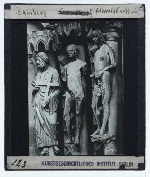 Bamberg, Dom,Bamberg, Dom, Adamspforte : rechtes Gewände