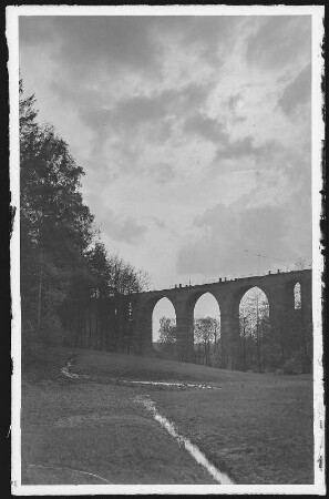 Lützeltal. Viadukt im Lützeltal - Abendstimmung