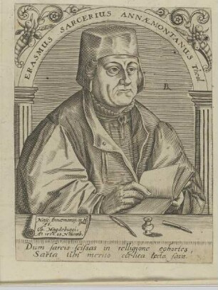 Bildnis des Erasmus Sarcerius
