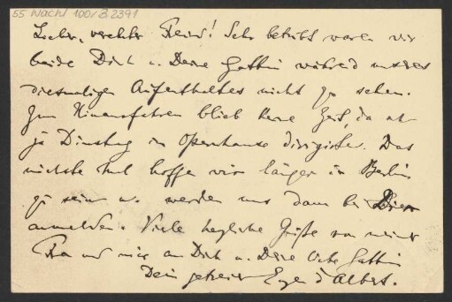 Brief an Karl Klindworth : 15.12.1901