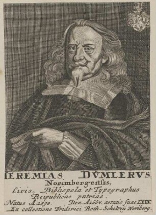 Bildnis des Ieremias Dümlervs
