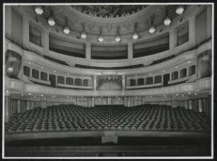 Königliches Hoftheater großes Haus, Stuttgart: Ansicht Zuschauerraum