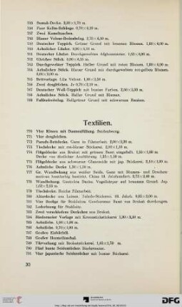 Textilien (Nr.770-791)