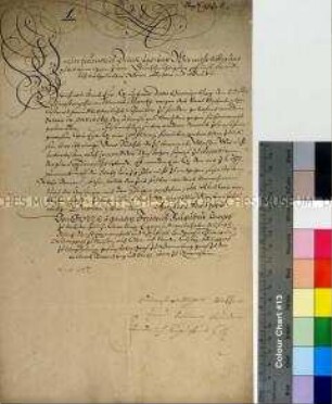Schreiben von Friedrich August I. Kurfürst von Sachsen an Friedrich III. Kurfürst von Brandenburg betreffend Ladung zu einer Fürstenversammlung nach Leipzig