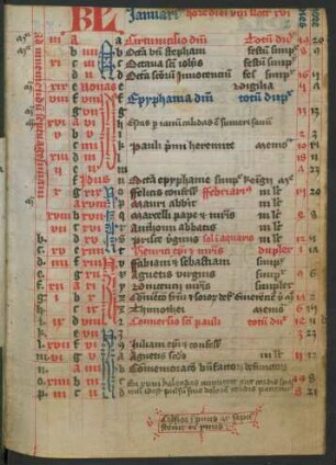 Liturgisches Kalendar