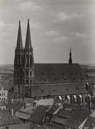 Peterskirche vom Rathausturm gesehen