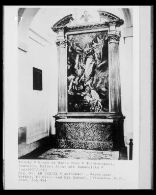 Altar mit Immaculata