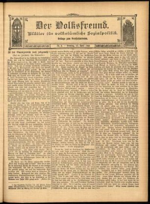 Ausgabe vom Sonntag, den 17. April 1910.