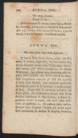 Scena XXV = Fünf und zwanzigste Scene