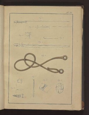 Pl. 36. Fig. 1. bis Fig. 9., Fig. A. bis Fig. C.