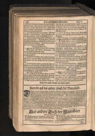 Vorrede auf das andere Buch der Maccabäer.