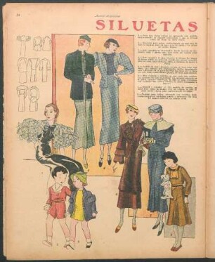 Siluetas de moda [Dibujos]