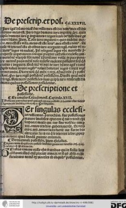 Ex concilio Calcedonensi, capitulo XVII: Rusticane parrochie apud episcopum qui eos possident xxx annis...