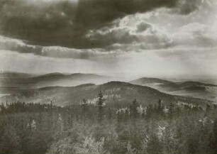 Blick vom Czorneboh nach Westen