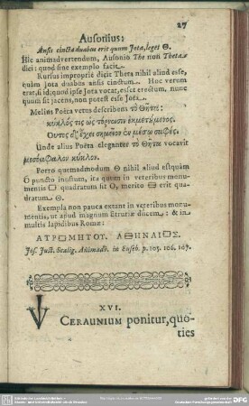 [Sectiones XVI. - XXX.]