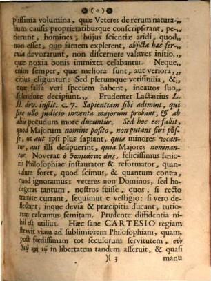 Opera philosophica omnia. 1. Meditationes. - 1697
