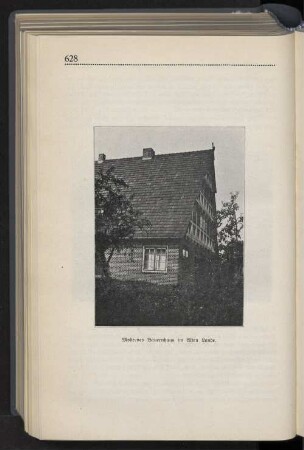Modernes Bauernhaus im Alten Lande.