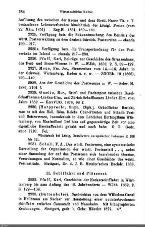11. Schiffahrt und Flösserei