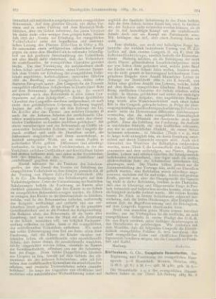 274-277 [Rezension] Dieffenbach, G. Chr., Evangelische Hausandachten. Zur Ergänzung und Fortsetzung der evangelischen Hausagende. 3 - 6. Monatsheft