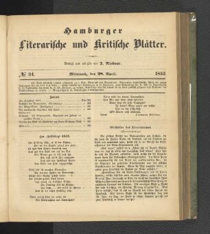 No. 34. 28. April 1852