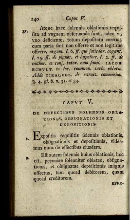 Caput V. De Defectibus Solennis Oblationis, Obsignationis Et Depositionis.