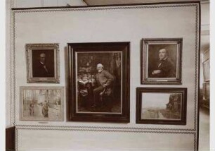 Blick in die Ausstellung der Nationalgalerie, Raum 20
