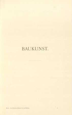 Baukunst