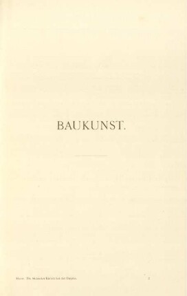 Baukunst