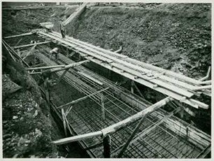Fundamente Hoerde (Westfalen), Deutschland, 1936