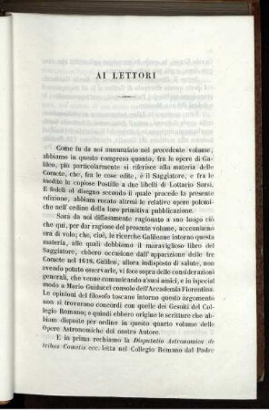 Al Lettori.