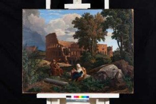 Ansicht des Colosseums zu Rom