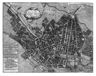 Karte: Grund-Riss der Königl. Preussischen Residenz-Stadt Berlin