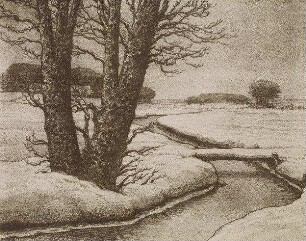 Winter an der Kossau