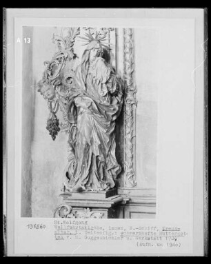 Kreuzaltar: Schmerzhafte Muttergottes