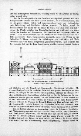 Fig. 262. Das Admiralgaten-Bad. (Längendurchschnitt.)