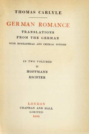 Vol. 22: Hoffmann, Richter