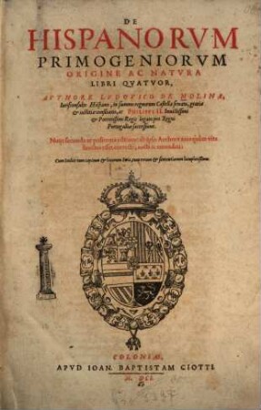De Hispanorum primogeniorum Origine ac natura : libri quatuor