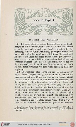 XXVIII. Die Hut der Nereiden