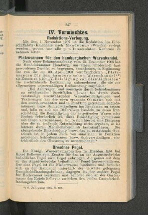 Redaktions-Verlegung.