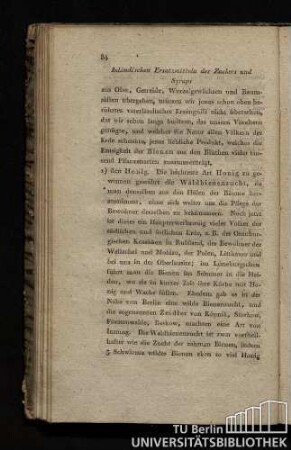 1) den Honig